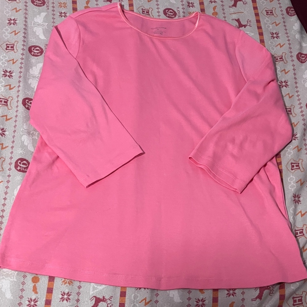 Christopher & Banks Pink Women's Top